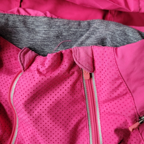 Lululemon Run Inspire Jacket Women's 8 Dual Zipper Water Resistance Hood - Picture 7 of 13